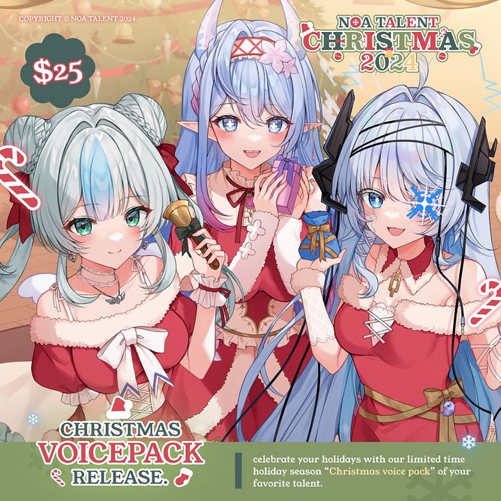 2024 Christmas Voice Pack PRIMORDIA Bundle product image (1)