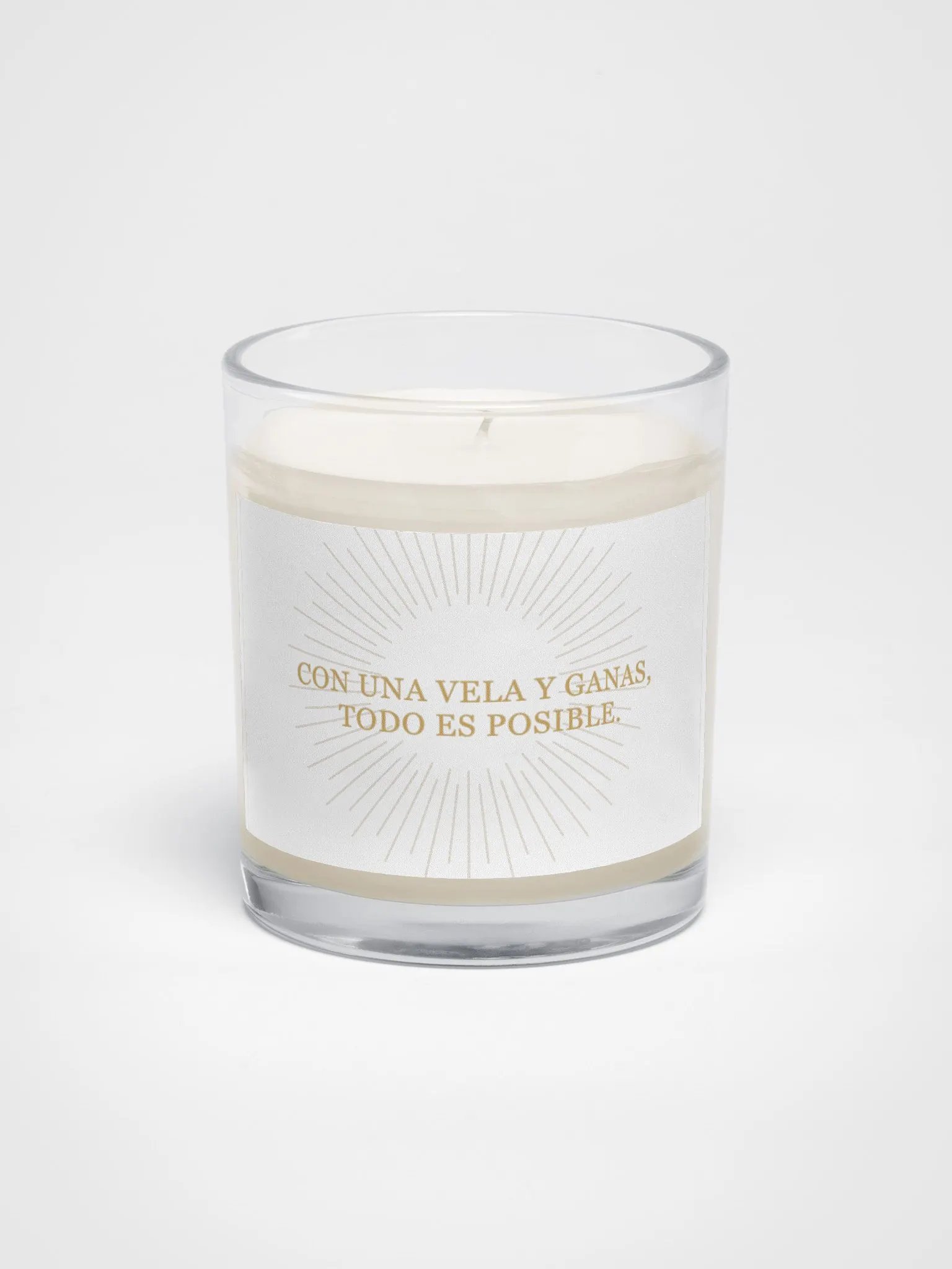 Todo es posible (everything is possible) candle product image (1)