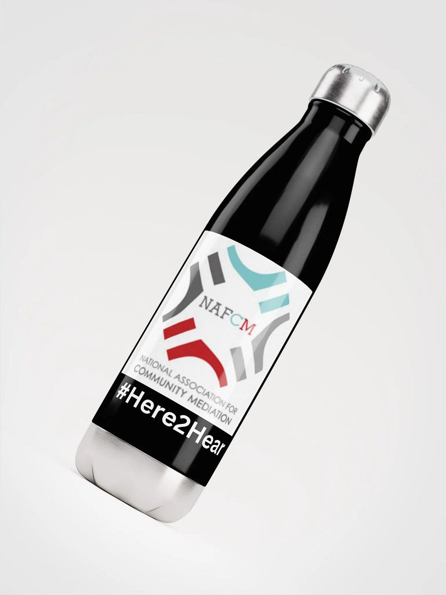 NAFCM Logo Stainless Steel Water Bottle product image (4)