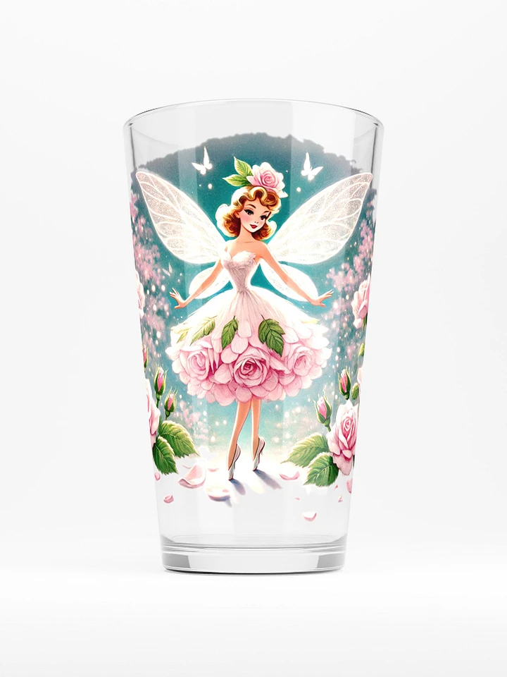 Rose Fairy 16 oz Drinking Glass - Enchanting Glassware product image (1)