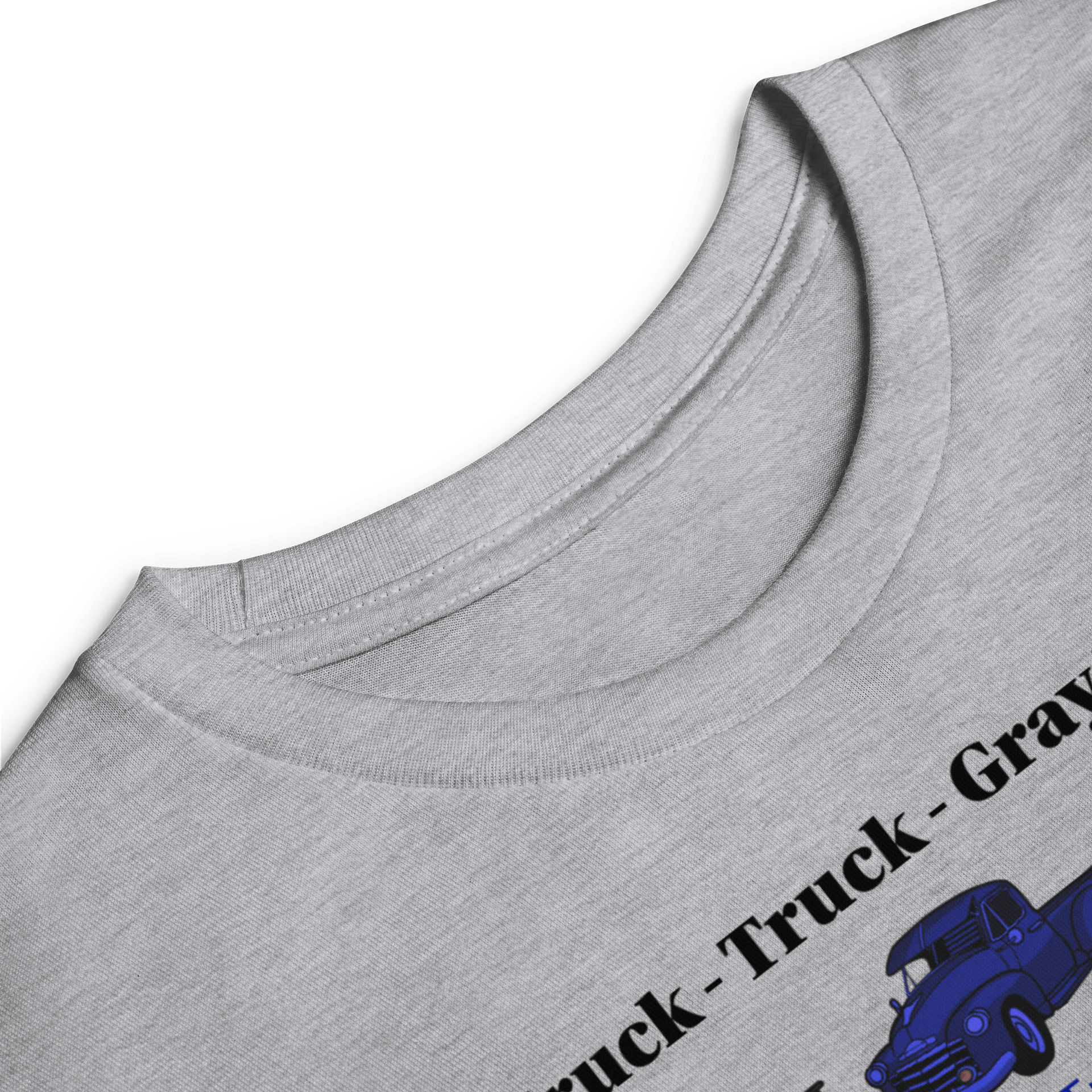 Truck Truck Gray Truck T-Skirt (Kids Long Sleeved) product image (7)