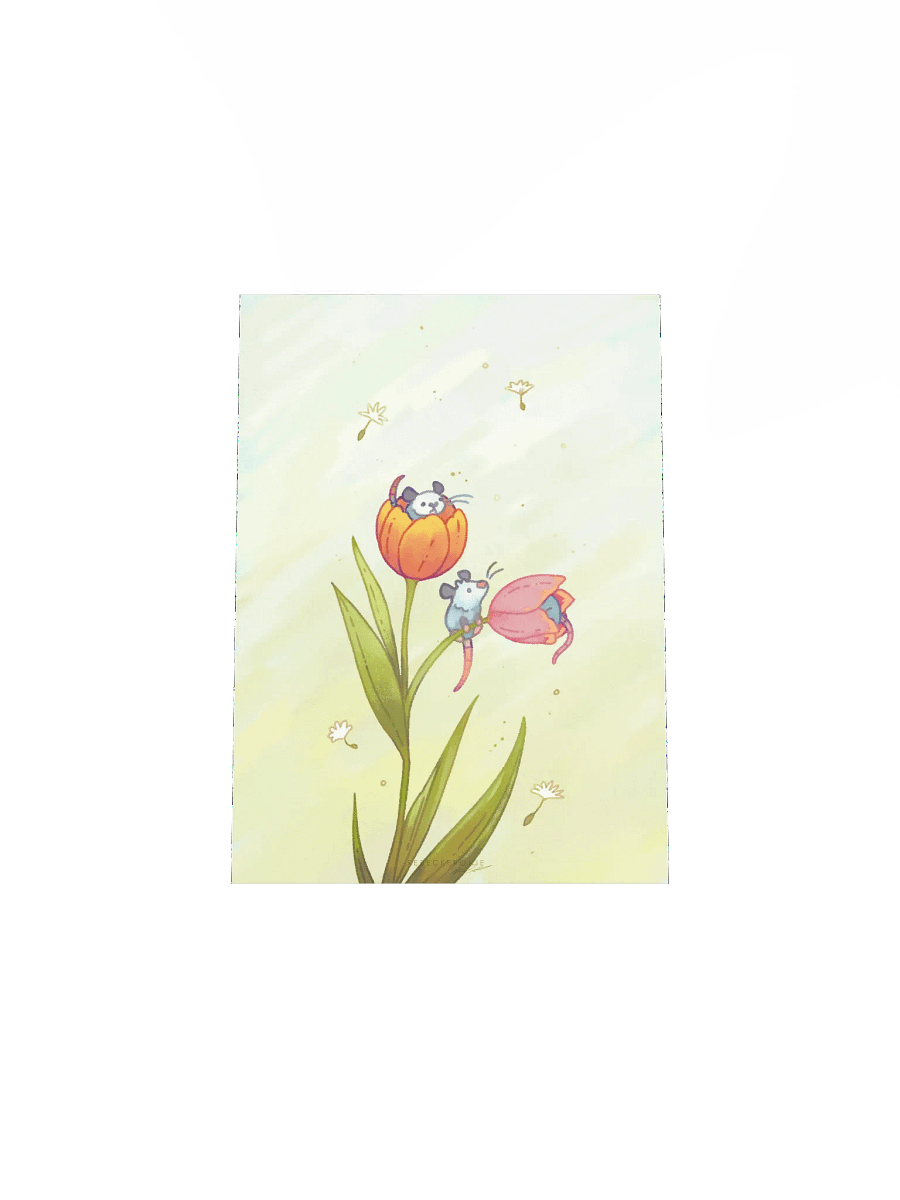 Tulip Nap Possum Print product image (7)