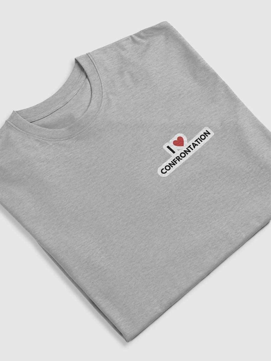 small I <3 Confrontation (bubble design) heavyweight cotton tee product image (3)
