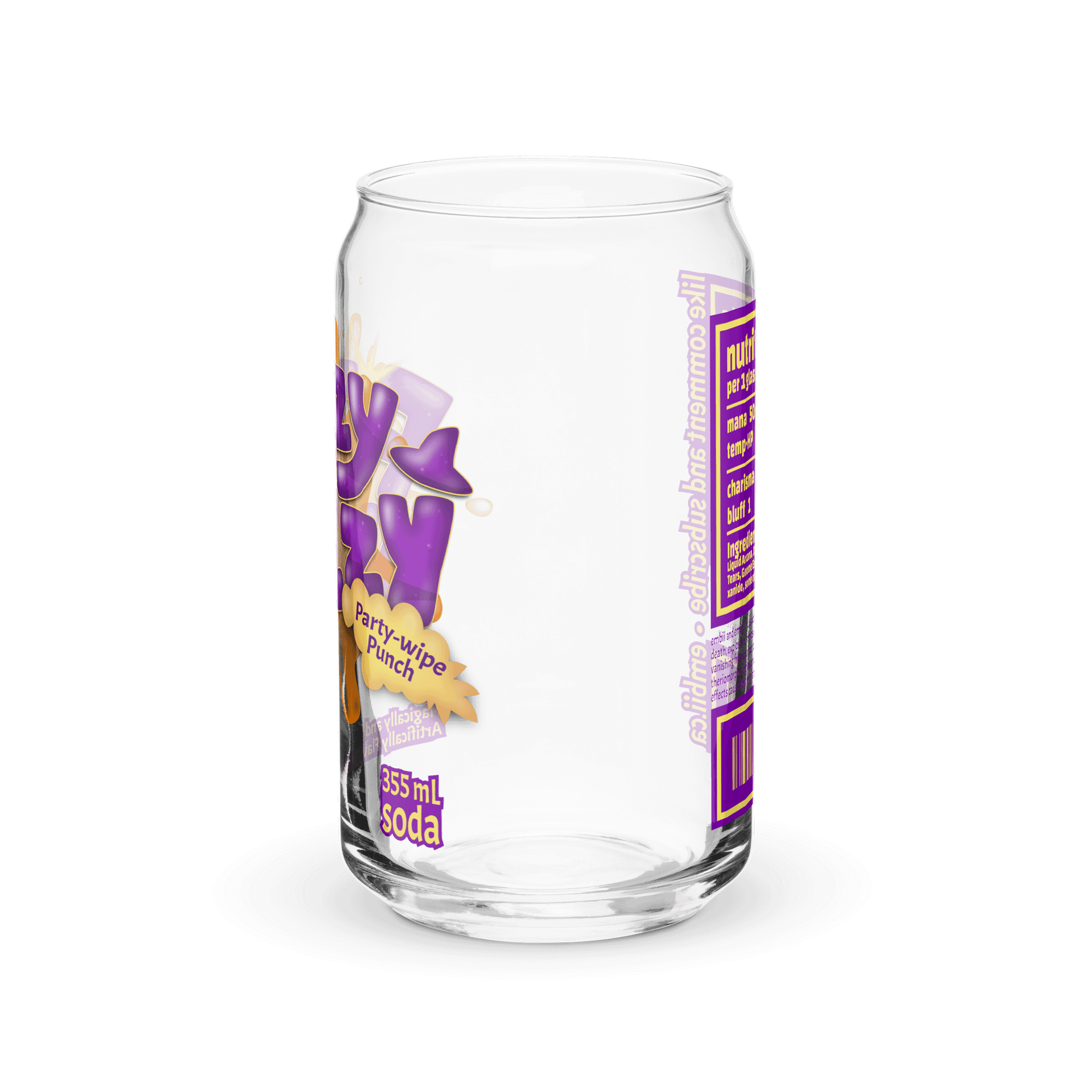 fizzy wizzy glass - party-wipe punch product image (3)