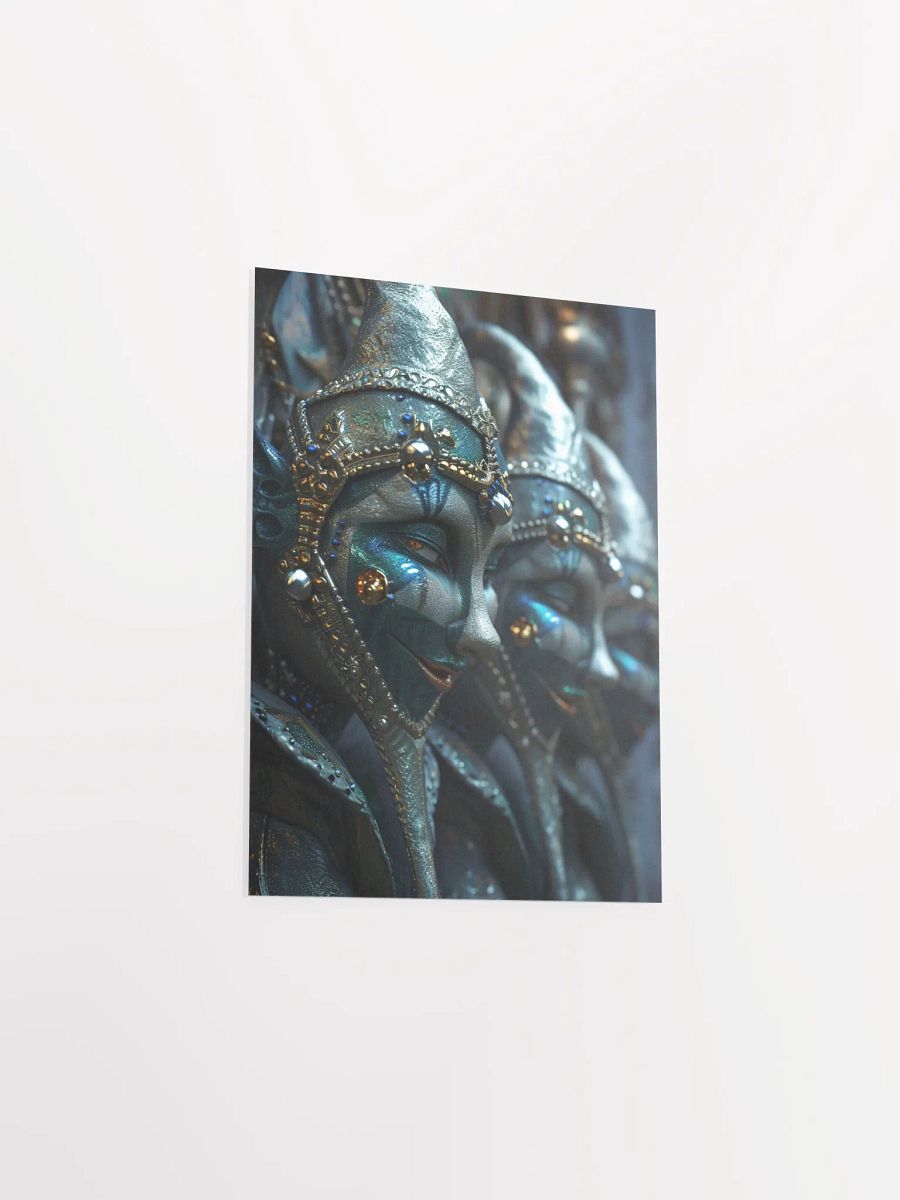 Enigmatic Elegance: Masked Majesty Poster product image (3)