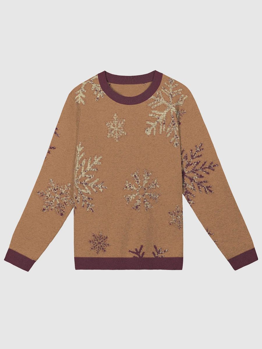 Snowflake Bliss Knitted Crewneck Sweater product image (1)