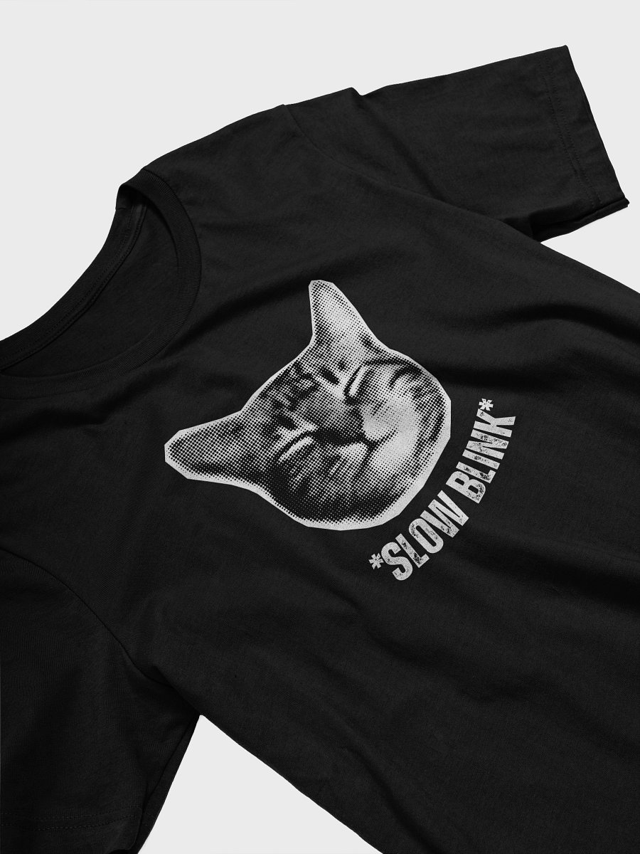 Slow Blink Cat T-Shirt product image (11)