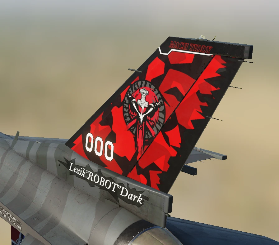 My Personal F-16CM Aesir_Tiger Livery product image (5)