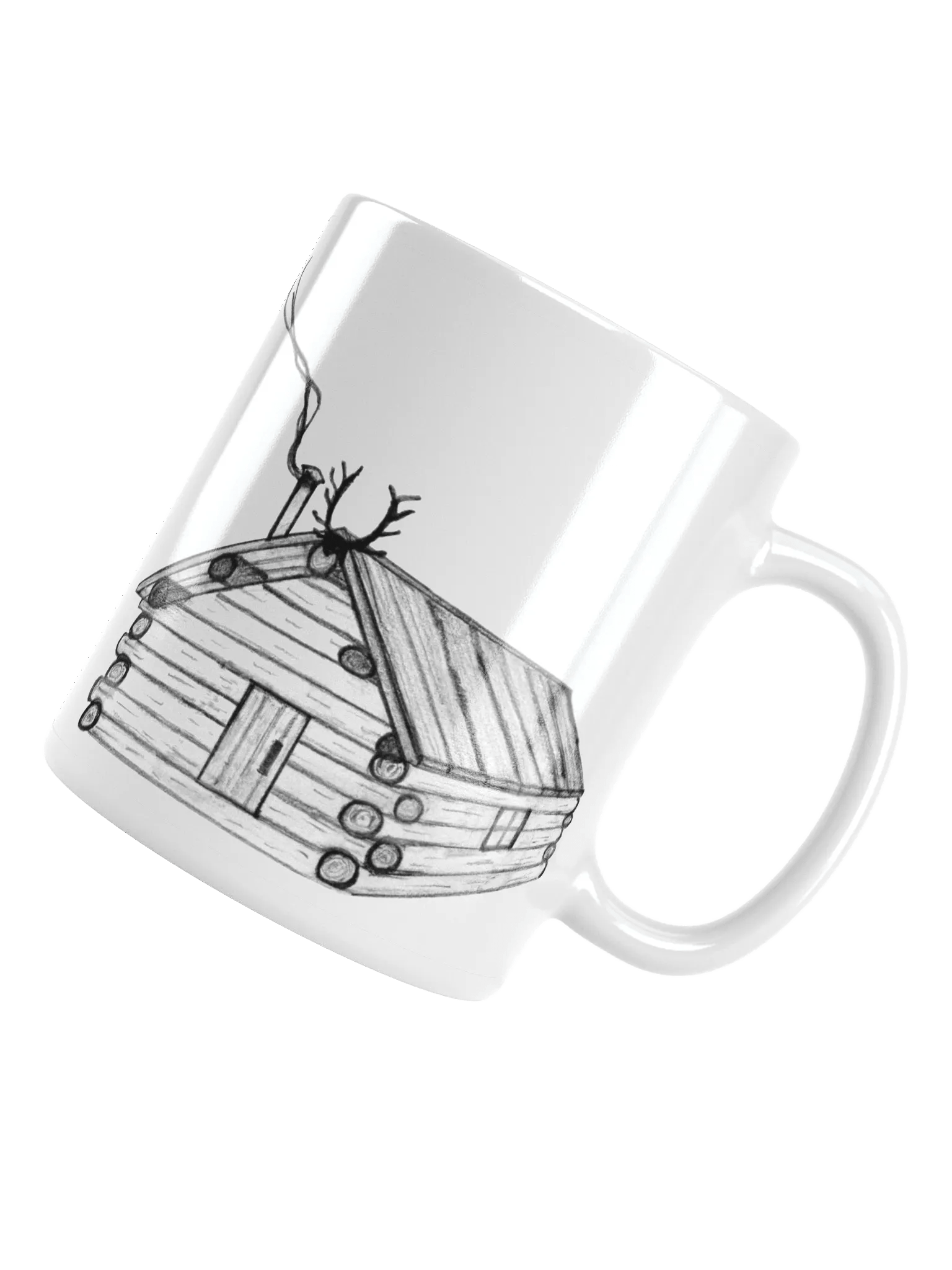 "Cabin Plans" Mountain Family Pioneers Coffee Cup #2 product image (4)