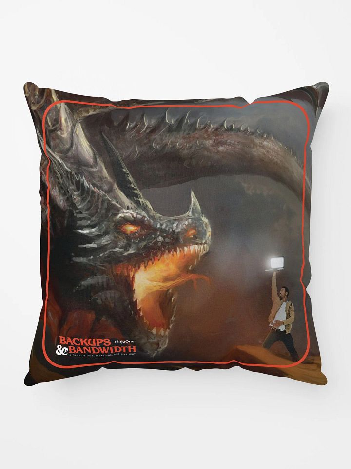 NinjaOne Backups & Bandwidth 2023 - Throw Pillow product image (1)