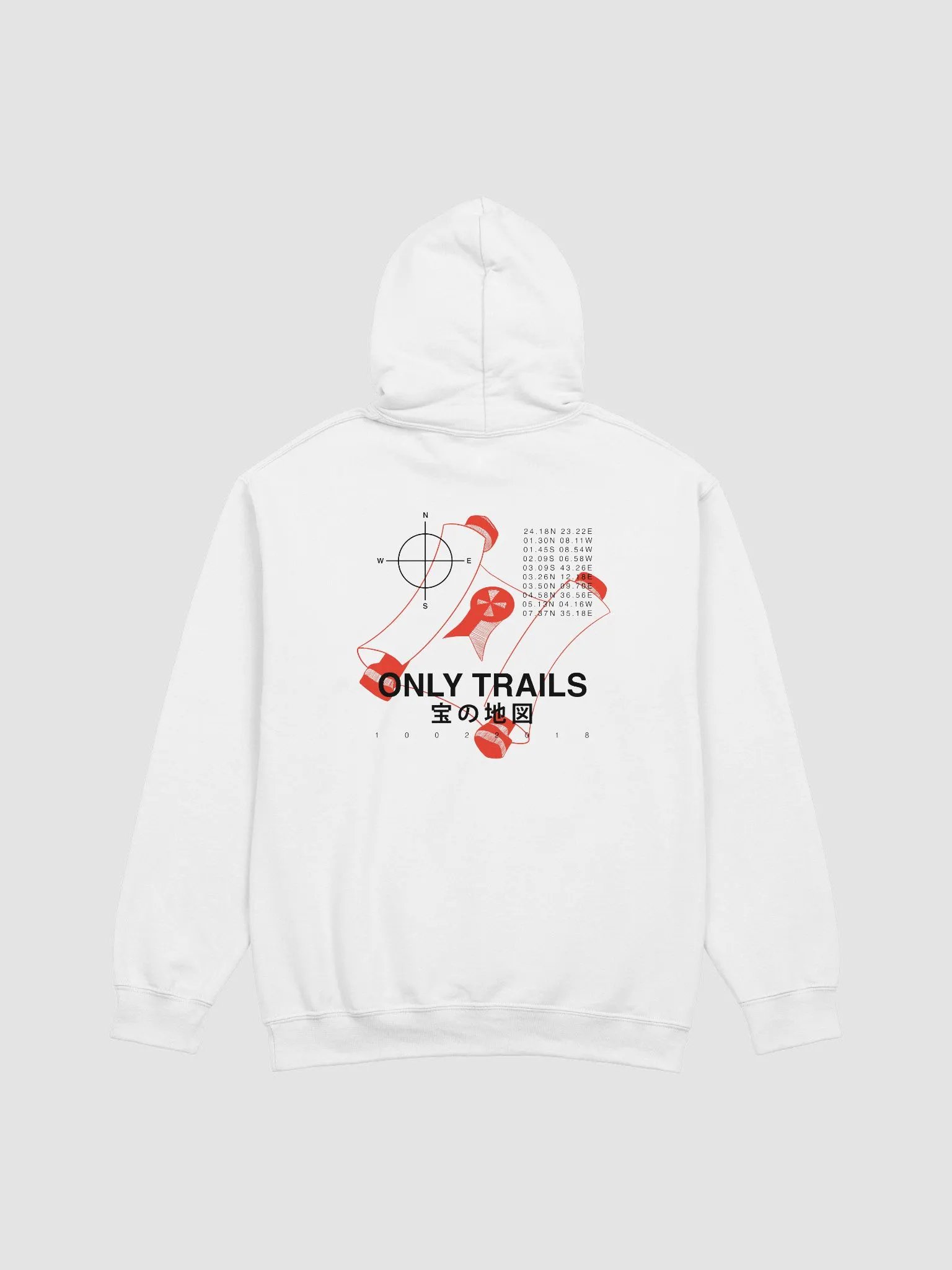 Backprint Coördinates - Hoodie (Red Clue) product image (1)