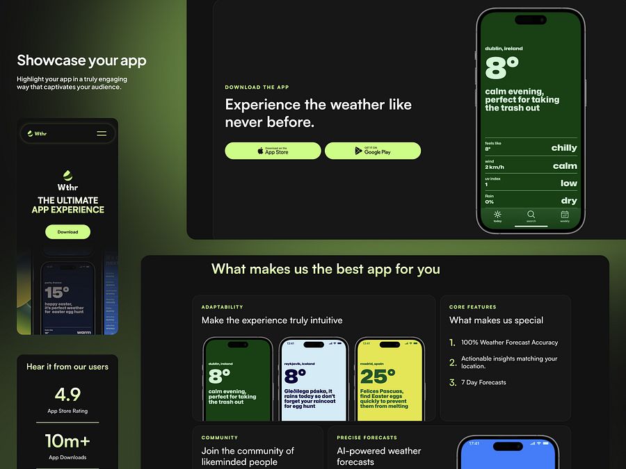 Appverse - FREE Framer Template for Startups, and Apps product image (3)