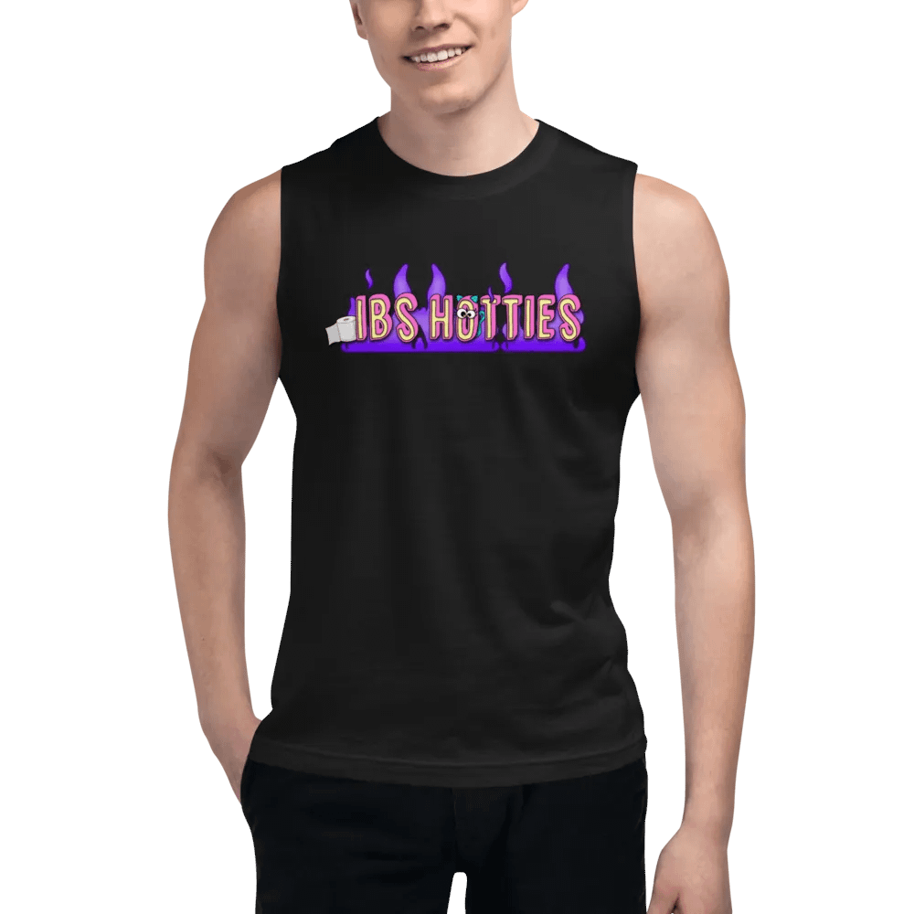 IBS HOTTIES MUSCLE TEE product image (1)