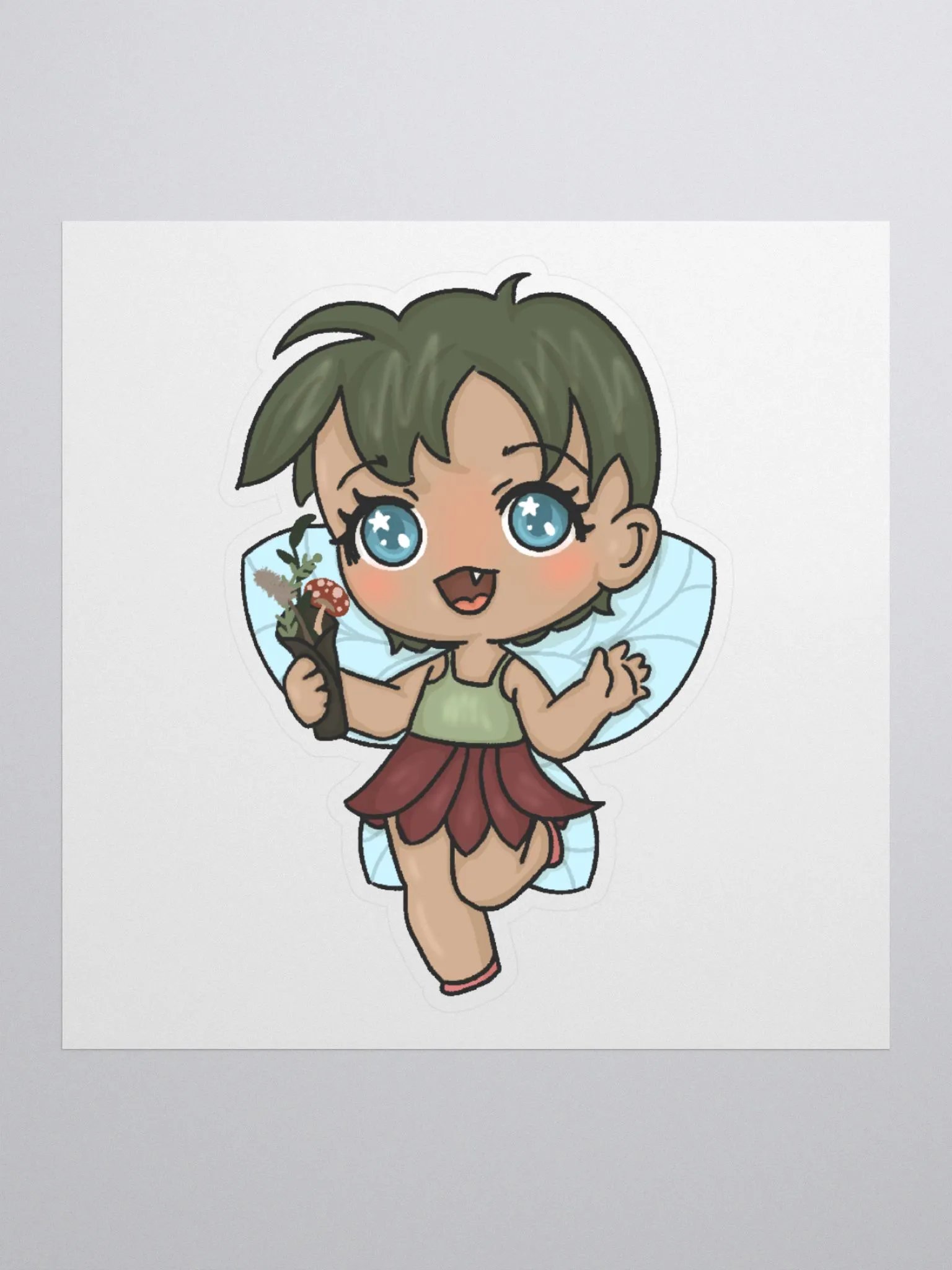 Shop Mascot Lina Kiss Cut Sticker product image (1)