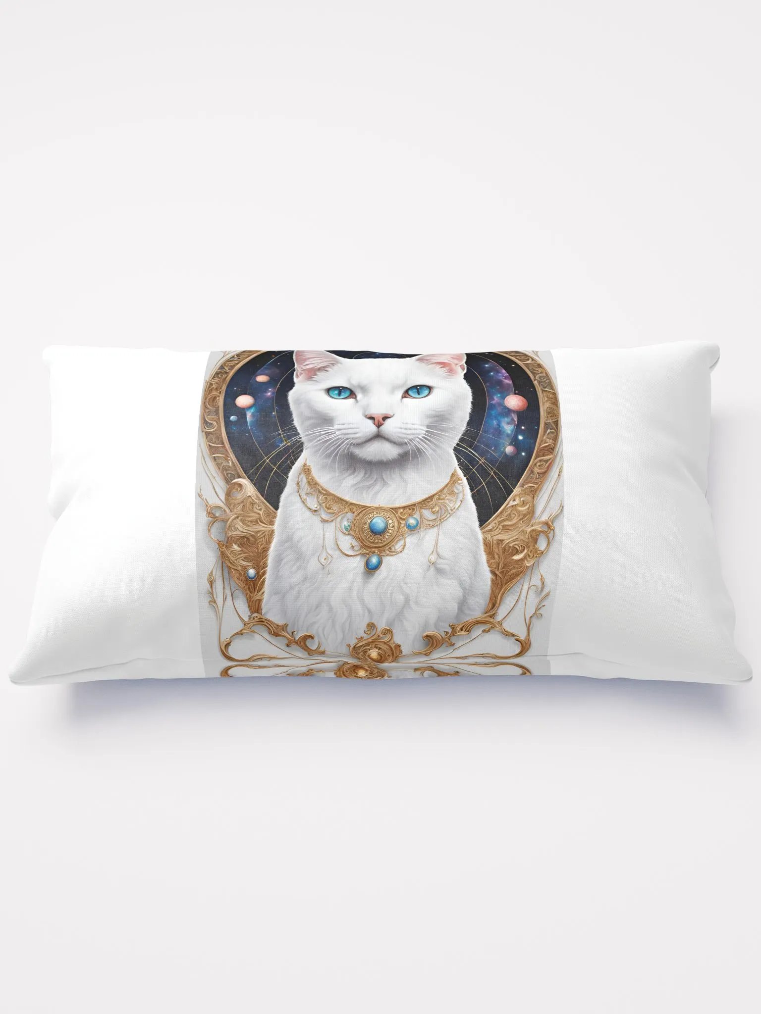 Cosmic Cat All-Over Print Pillow product image (1)
