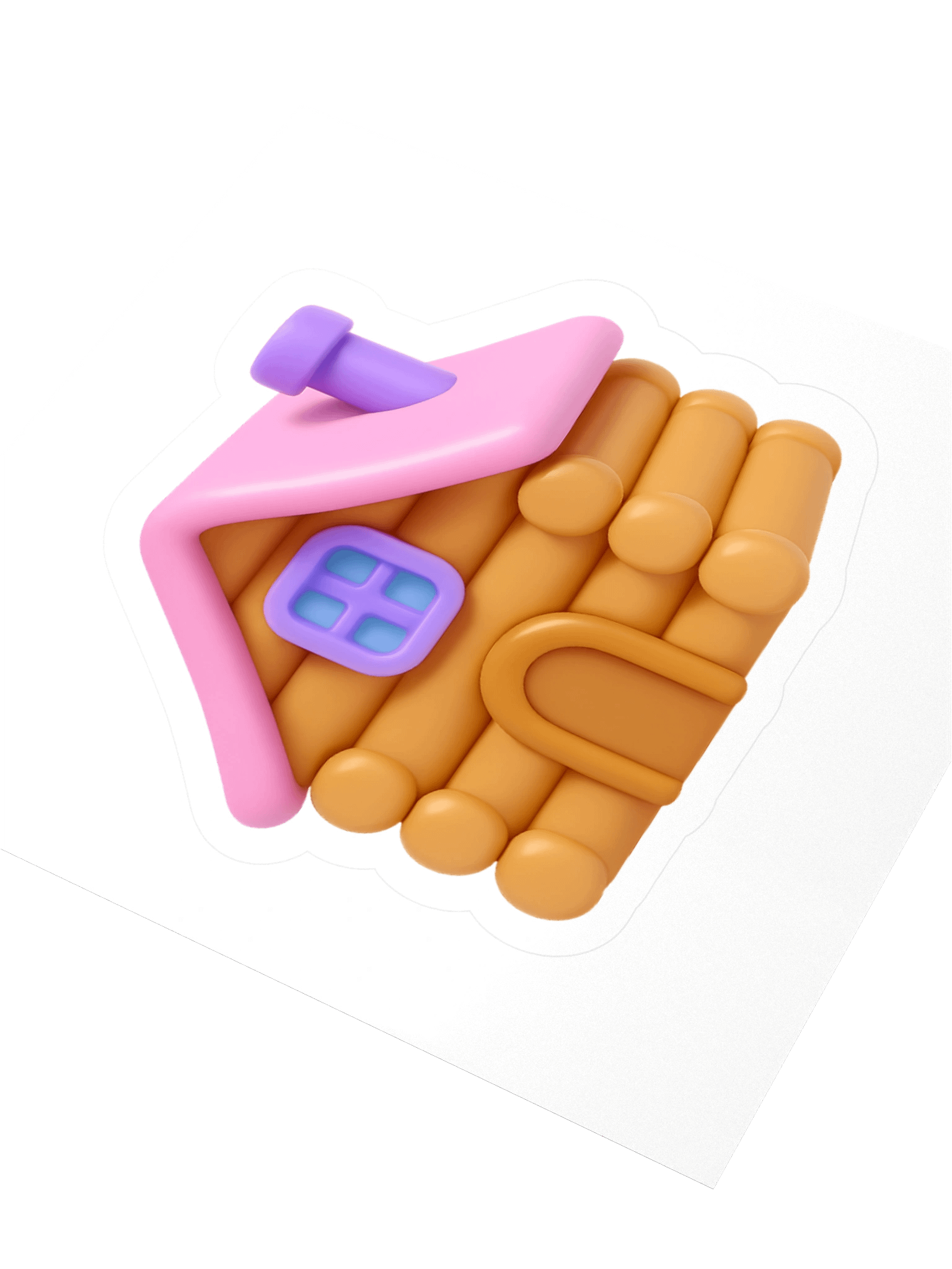 Cozy Cabin Sticker product image (3)