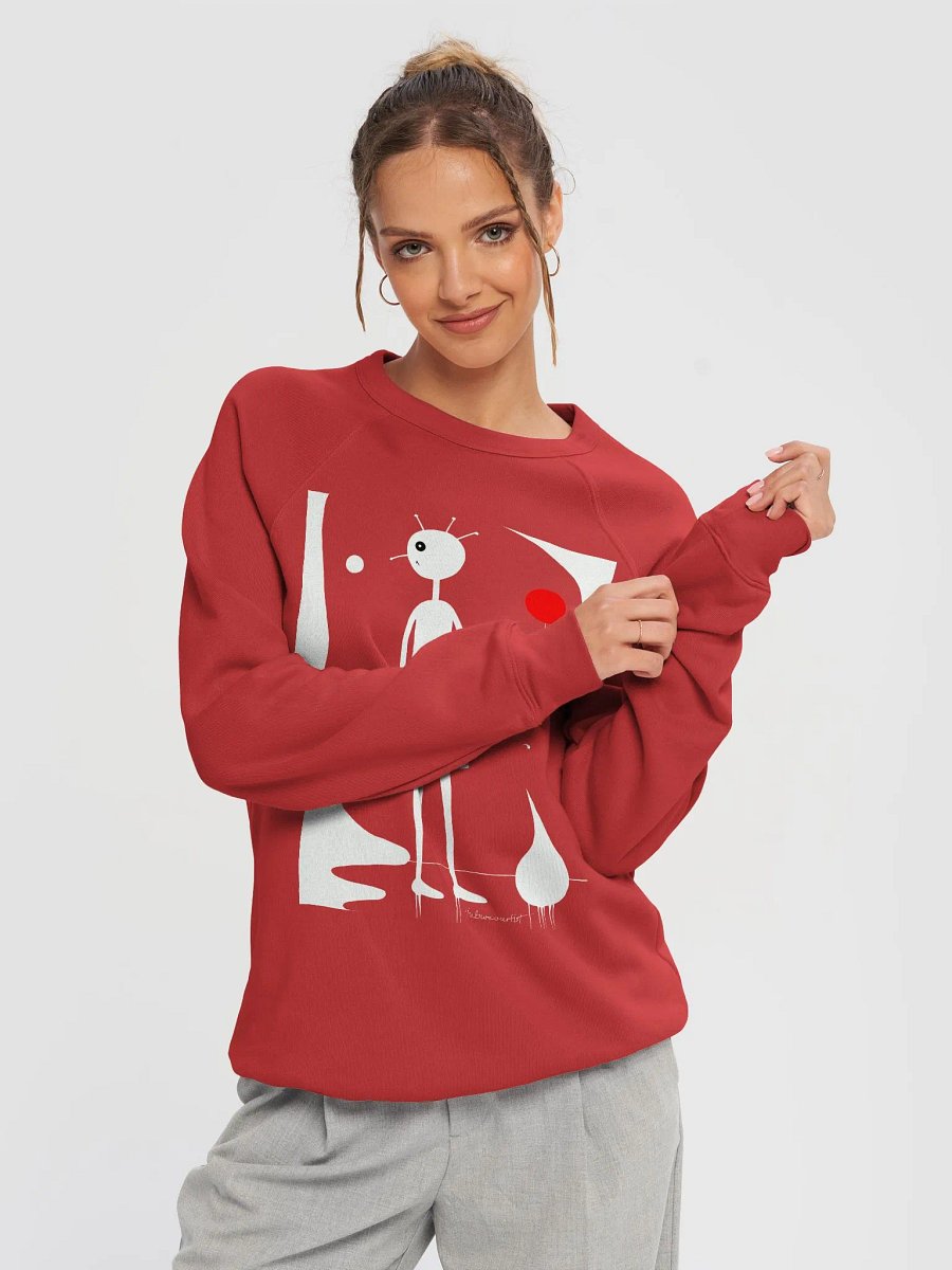 Bella+Canvas Unisex Sponge Fleece Raglan Sweatshirt product image (26)