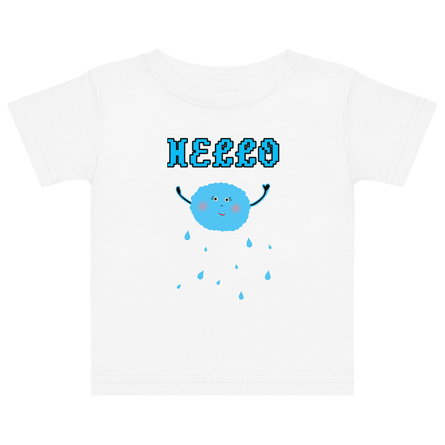 Hello Cloud Baby Jersey T-Shirt product image (5)