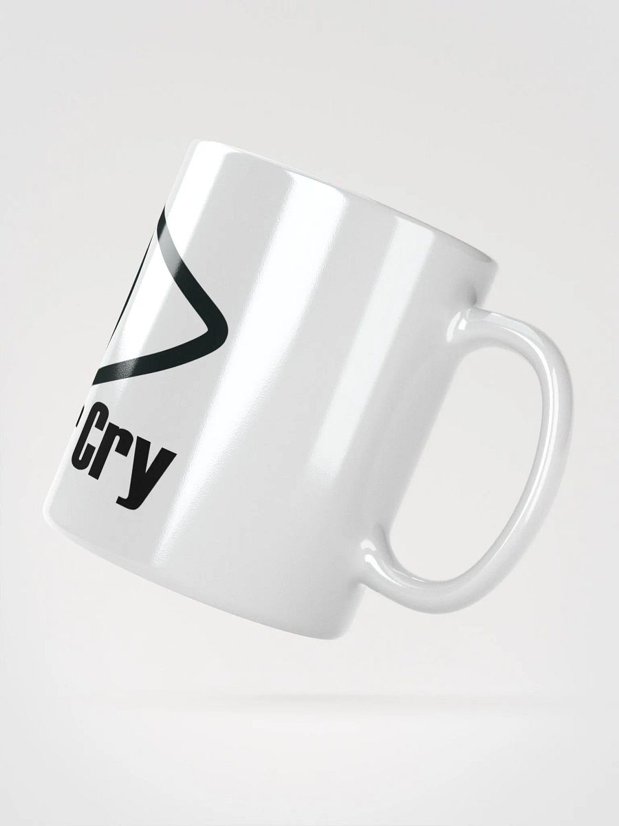 Forever Cry - Black - White Glossy Mug product image (3)