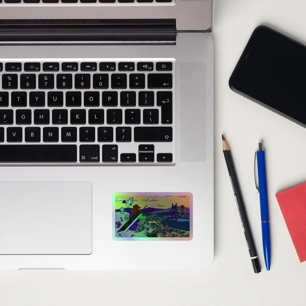 Anime Afternoon Holo Sticker product image (12)