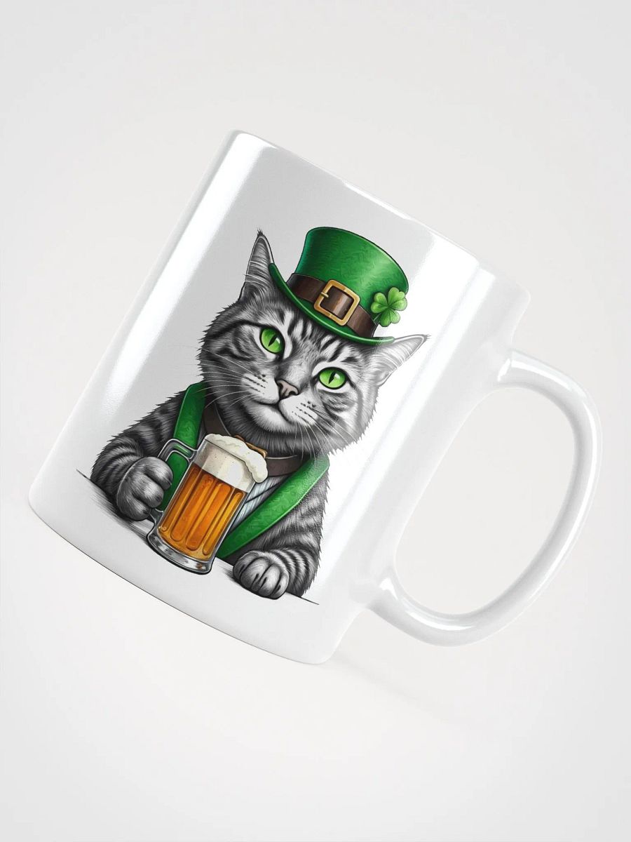 St. Patrick's Day Cat Mug product image (12)