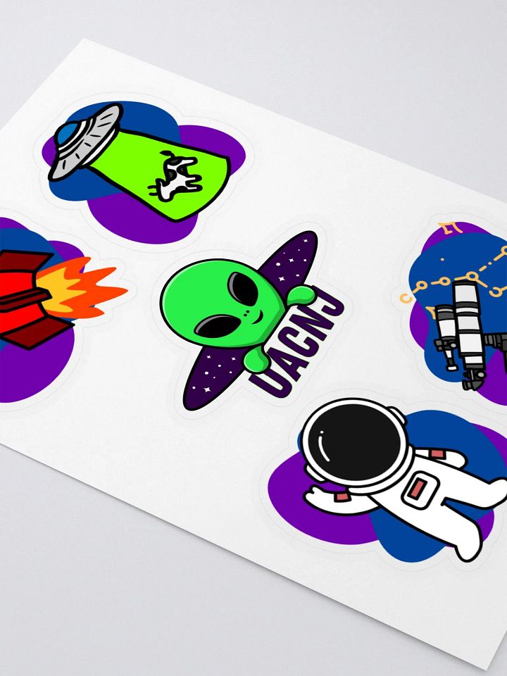 UACNJ Emote Sticker Sheet product image (2)