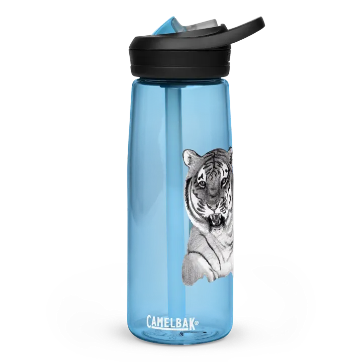 Tiger Drawing Water Bottle Straw product image (4)
