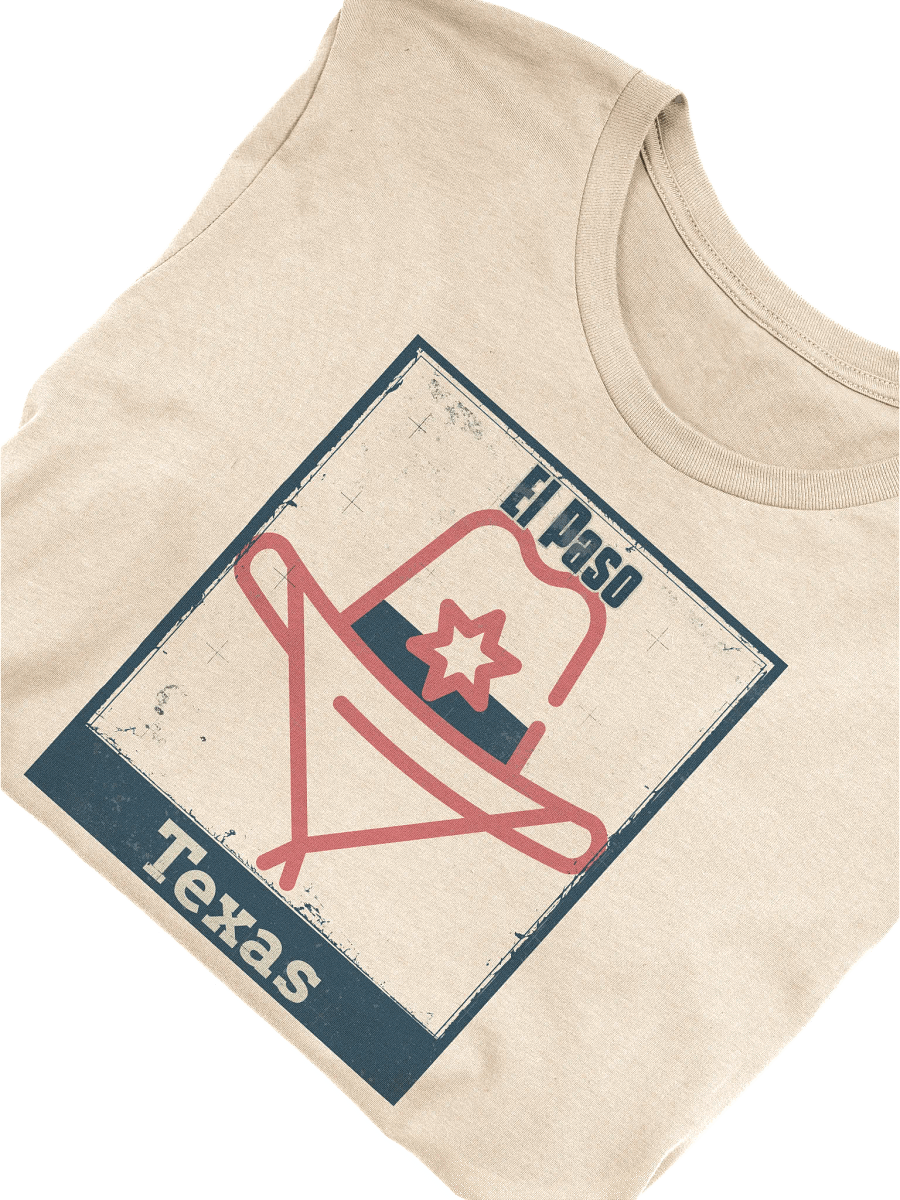 Starry Cowboy Hat El Paso Texas T-Shirt product image (6)