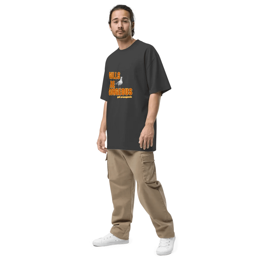 Gulls are Gorgeous - Gull Propaganda Oversize T-shirt product image (2)