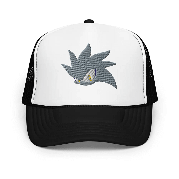 Silver Embroidered Trucker Hat product image (1)