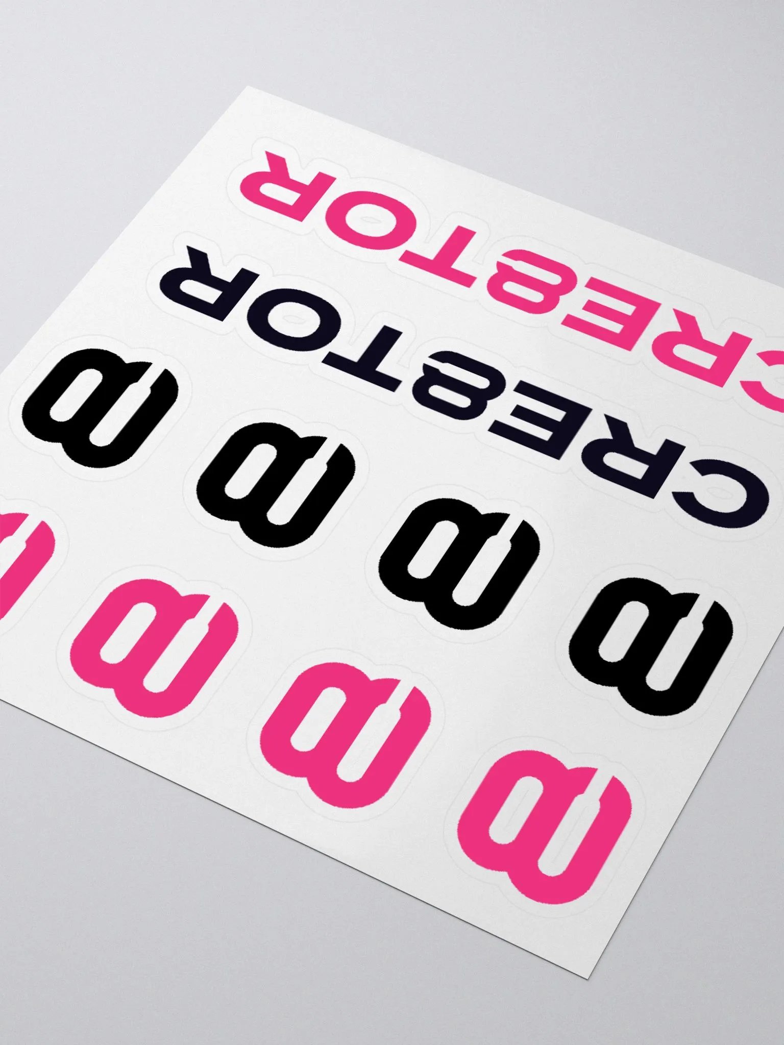 Cre8tor - Dual Logo Stickers product image (3)