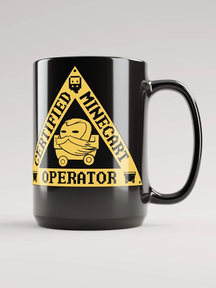 MINECART CERTIFICATION MUG! product image (1)