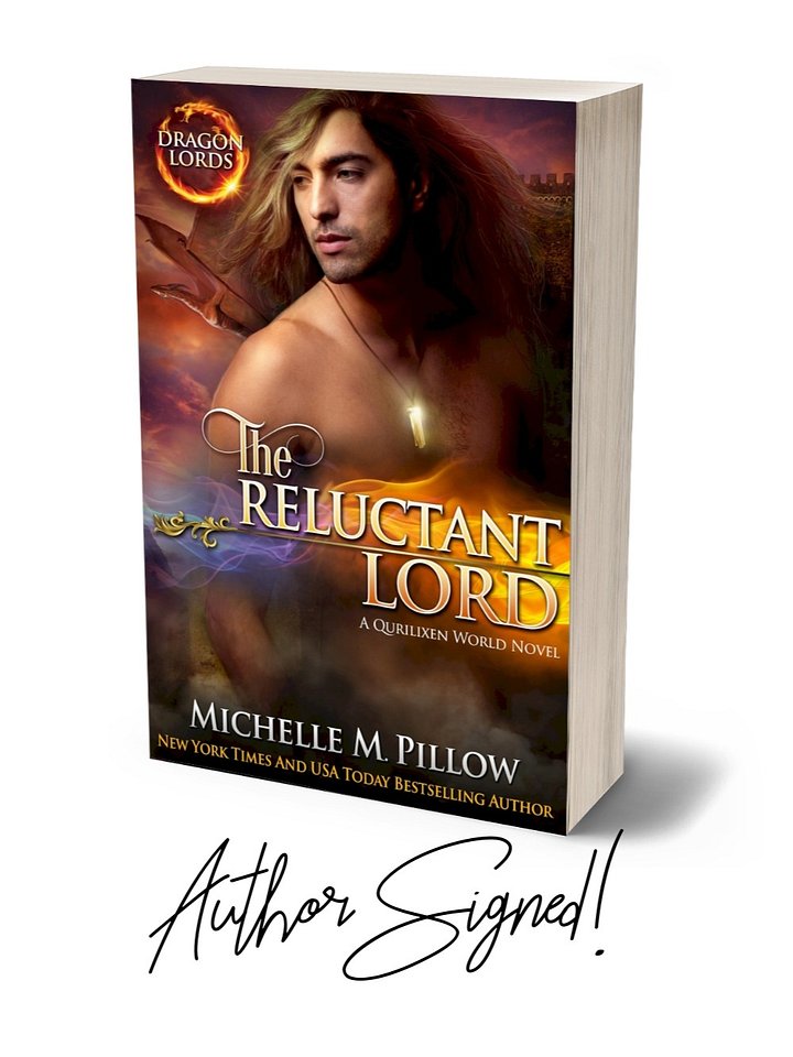 SIGNED: The Reluctant Lord (Dragon Lords #7) Paperback product image (1)