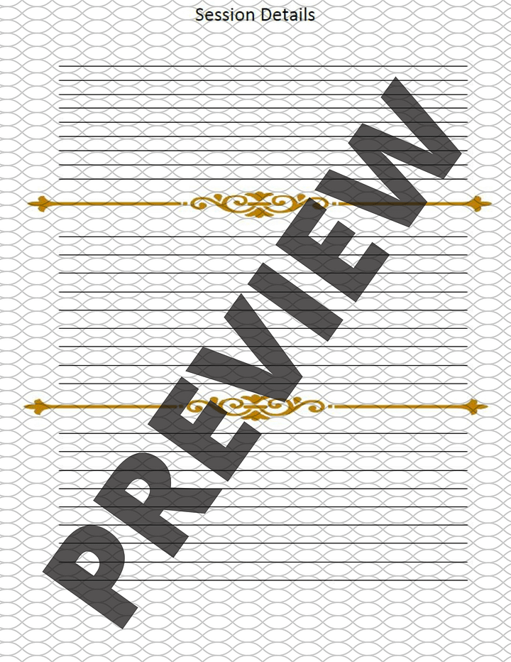 Minimalist Game Journal product image (2)