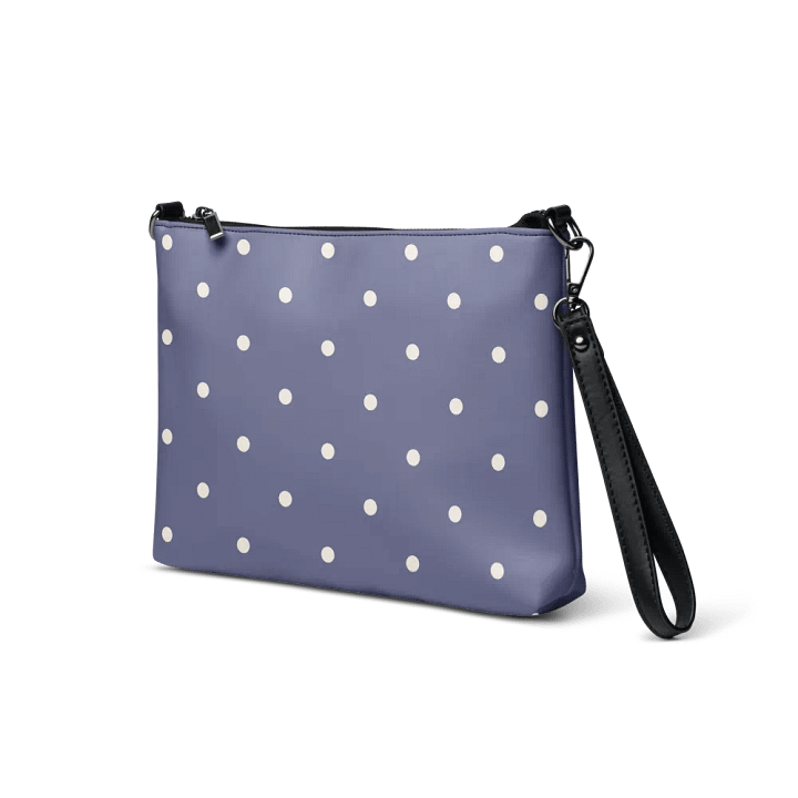 Blue with Cream Dots Crossbody Bag product image (2)