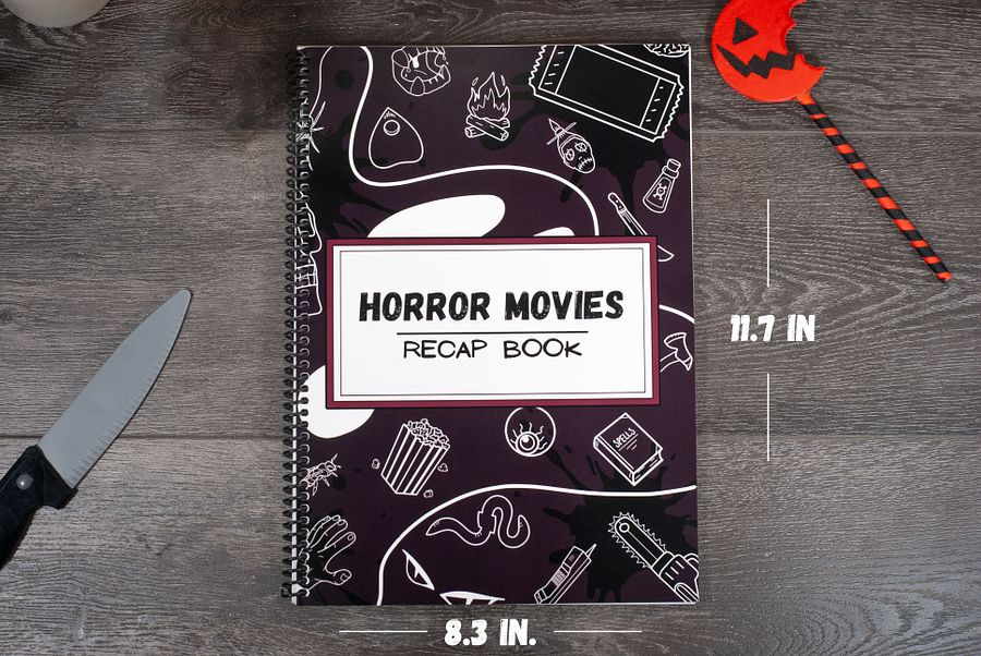 Horror Movies Recap Book | Movie Review & Log Book for Horror Fans product image (7)