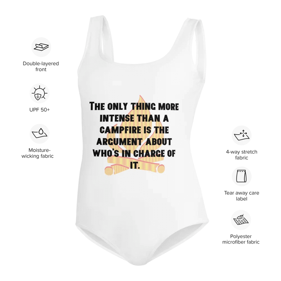 Blazing Campfire Youth Swimsuit product image (6)