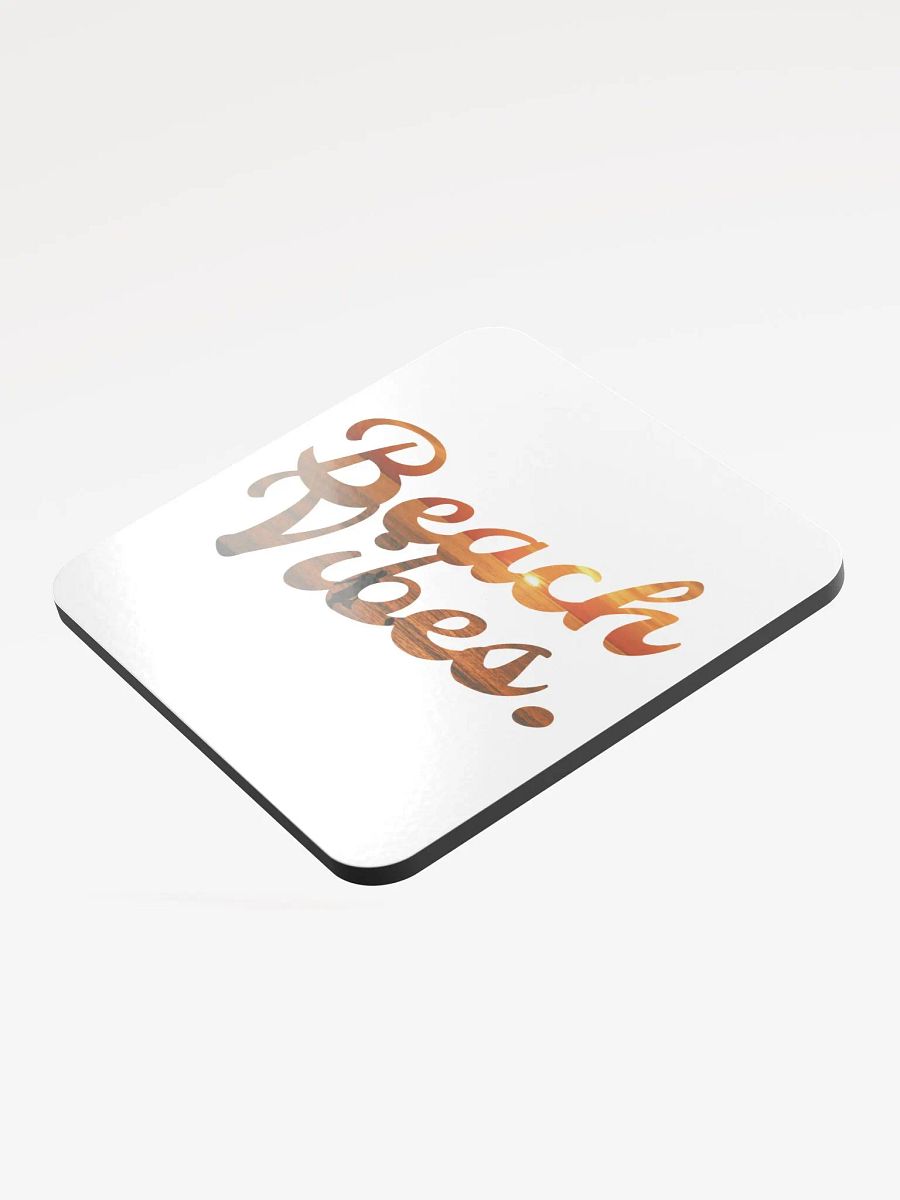 Beach Vibes Sunset Silhouette Coaster product image (3)