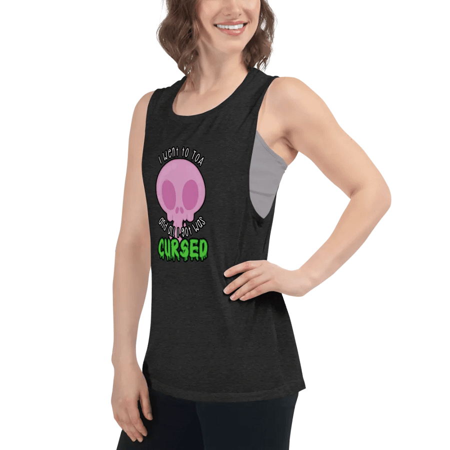 All I Got Was Cursed - Paladin - Women's Style Muscle Tank product image (7)