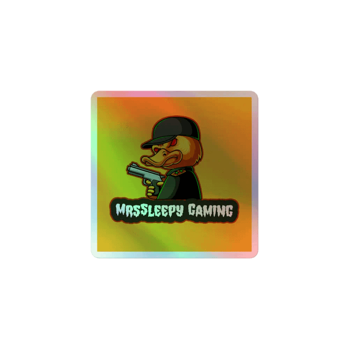 Commander Quack Holographic Sticker Set product image (1)