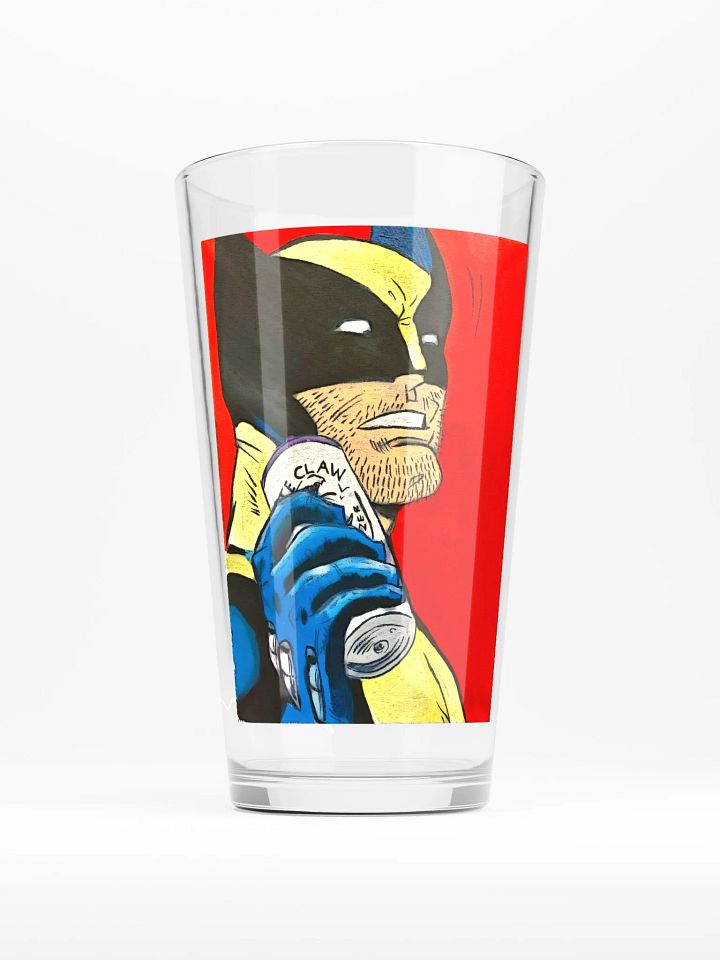 Superhero Shaker Pint Glass product image (1)