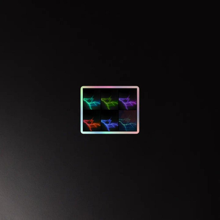 Electric Dreams Holographic Sticker product image (4)
