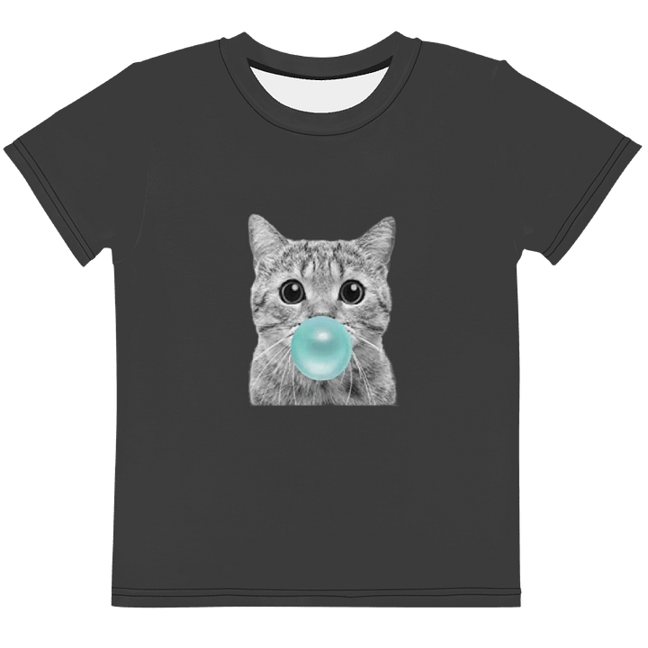 BUBBLE GUM CAT KIDS T SHIRT product image (1)