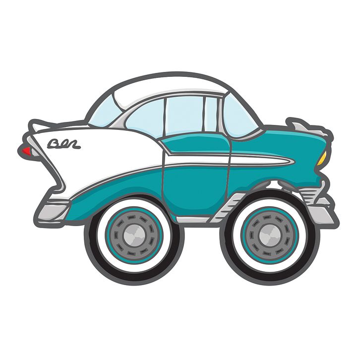 Classic Car Coloring Page product image (1)