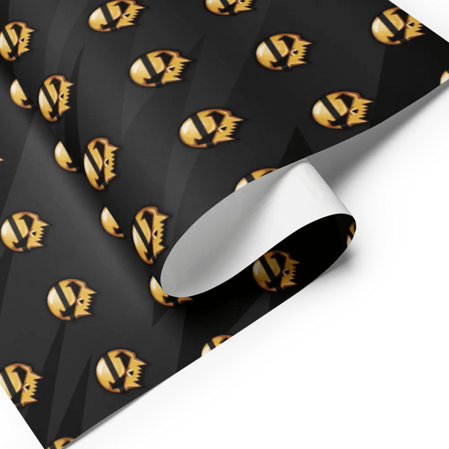 Skull Man Wrapping Paper product image (7)