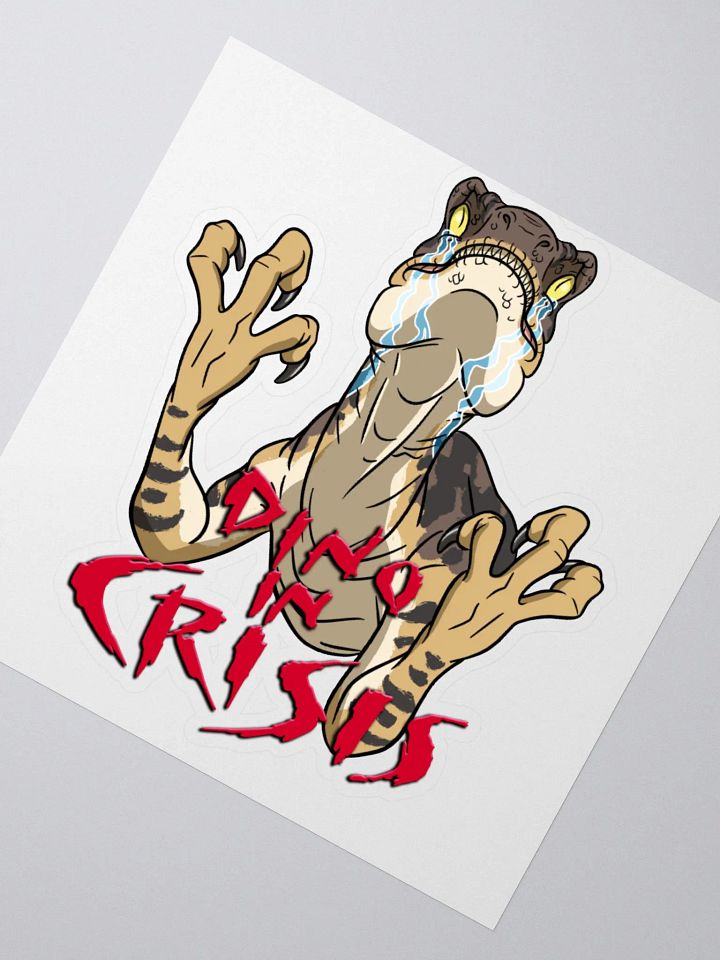 Dino in Crisis Sticker product image (2)