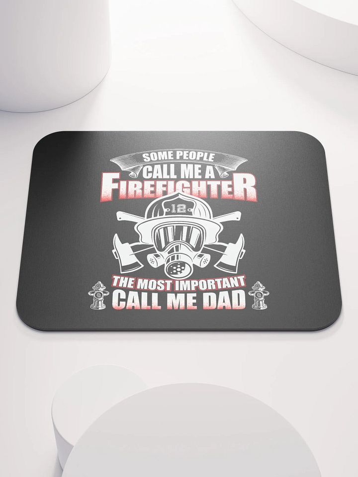 Firefighter Dad - Mouse Pad product image (1)