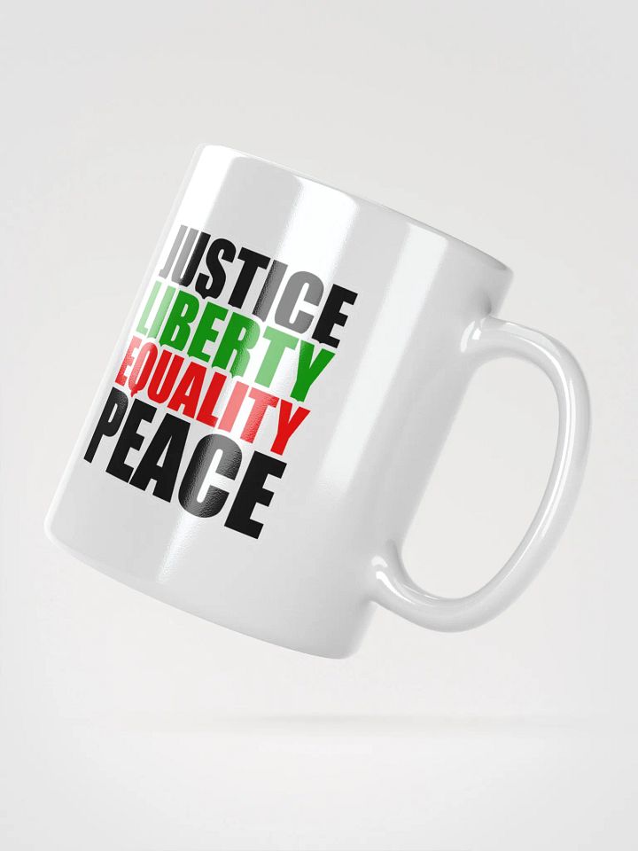 Justice Liberty Equality Peace - Mug product image (2)