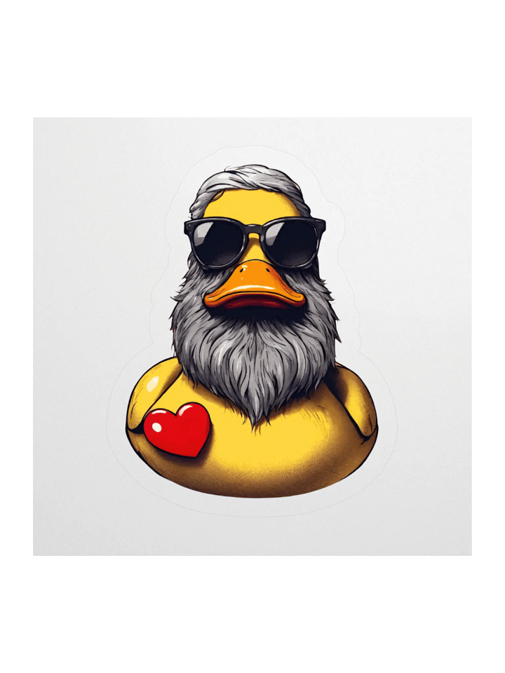 Sexy Duck Sticker product image (1)