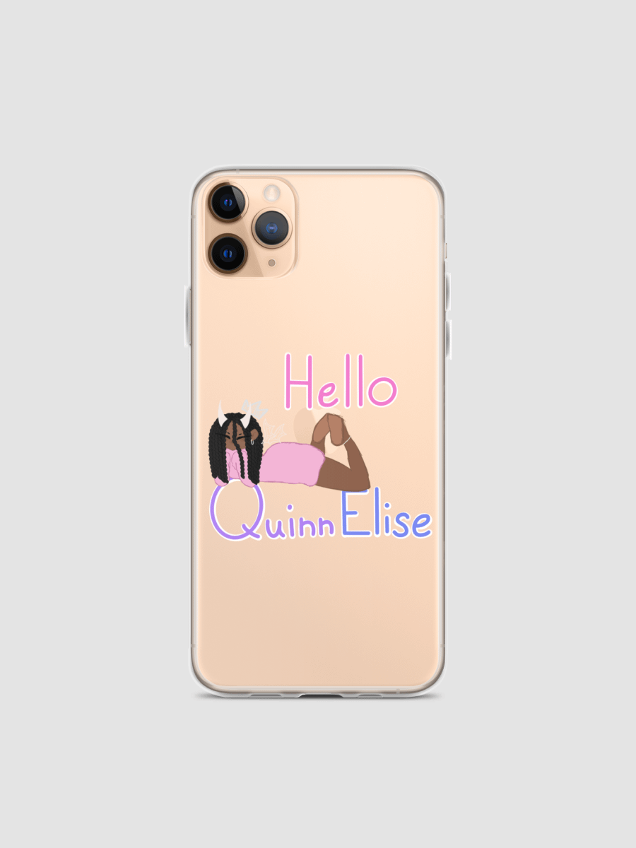 HQE Brand iPhone Case (Clear) product image (1)